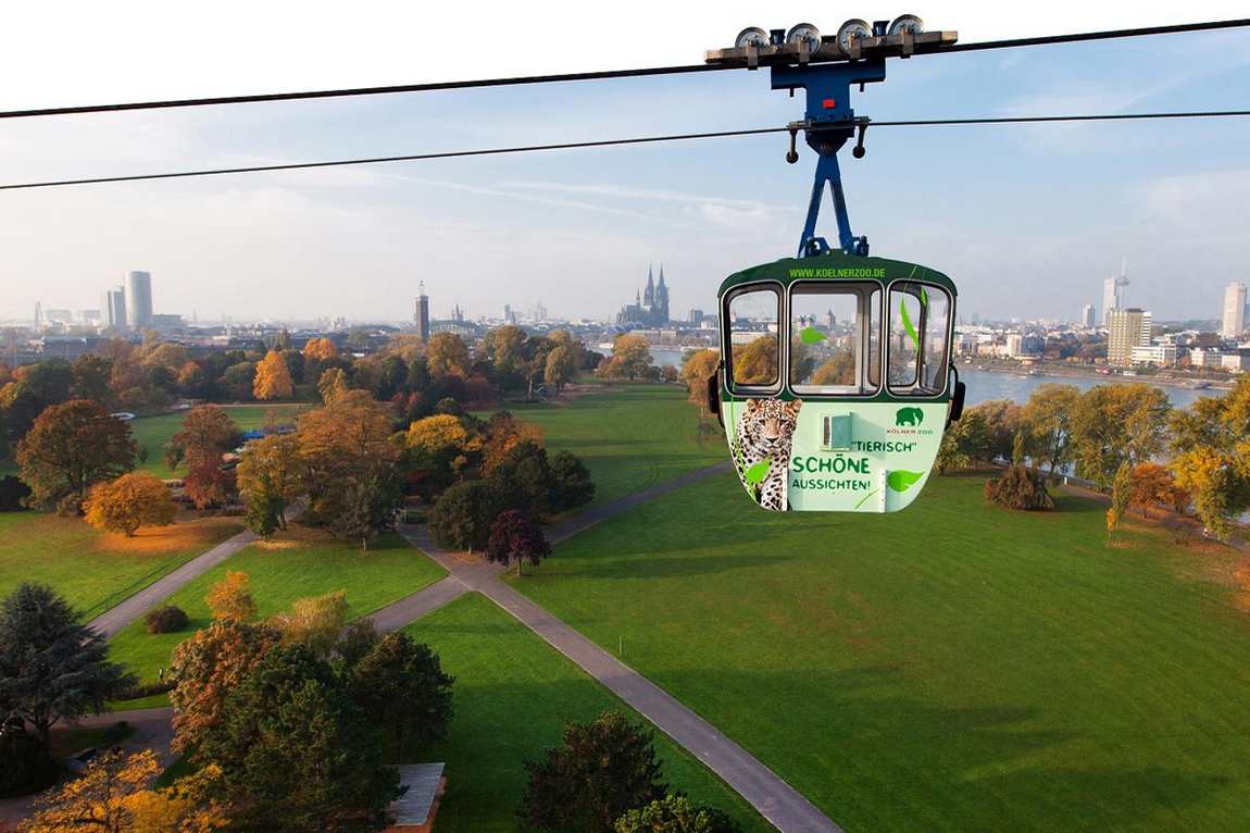 канатная дорога в кельне фото 2