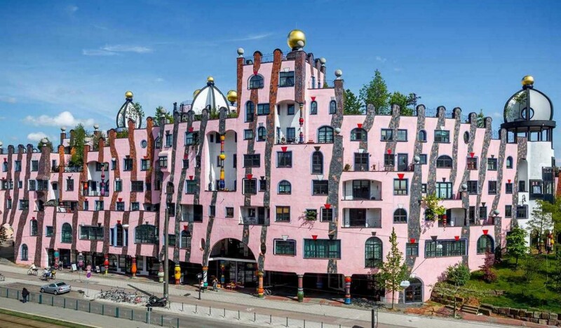 Hundertwassers Green Citadel of Magdeburg