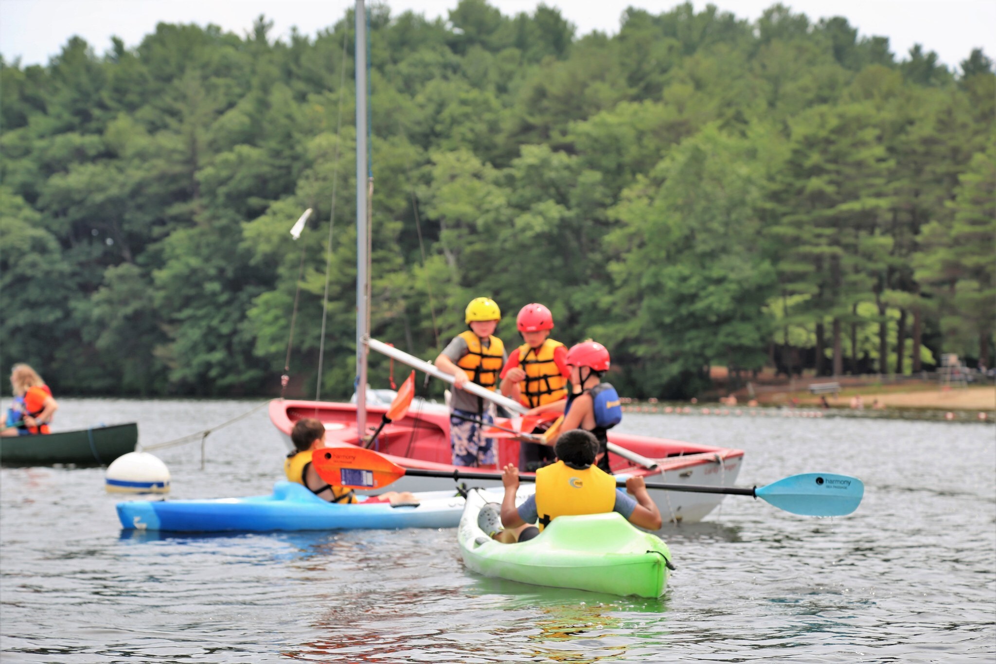 Boating For Teens Camp