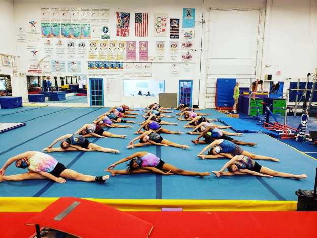 Coral Reef Gymnastics Camp Cheer