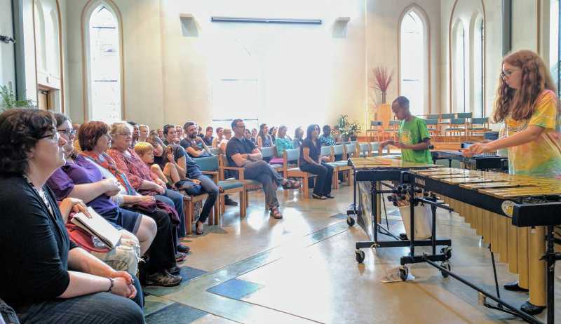 Lousiville Leopards Percussionists Summer Camp