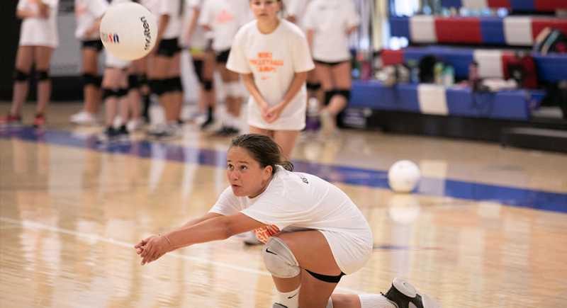 Nike Volleyball Camp At John Curtis Christian School