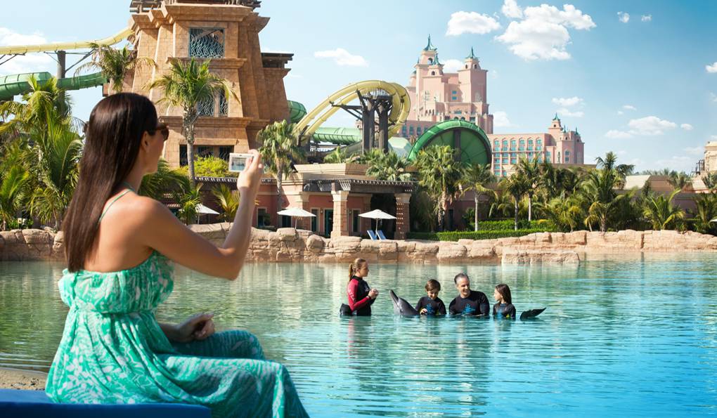 Дельфинарий в Дубае фото 1