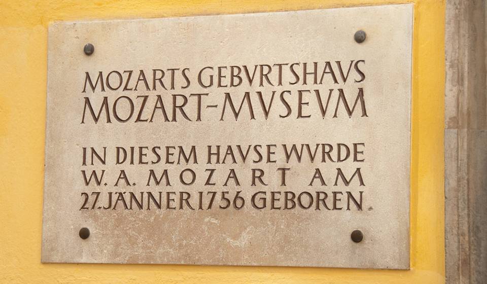 Mozart's birthplace