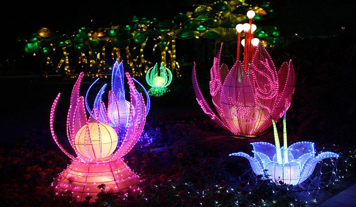 Dubai Garden Glow / Парк динозавров