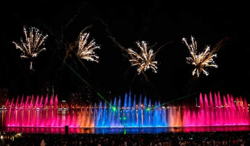 Фонтан в Шардже (ЗАКРЫТ)