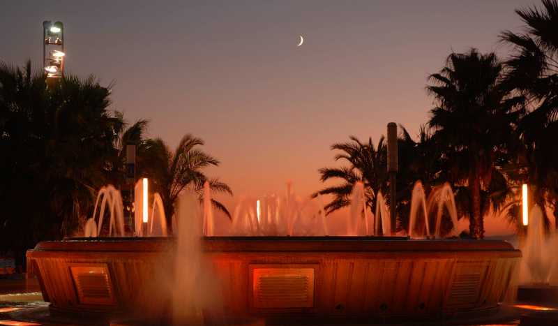 Fountains in Salou