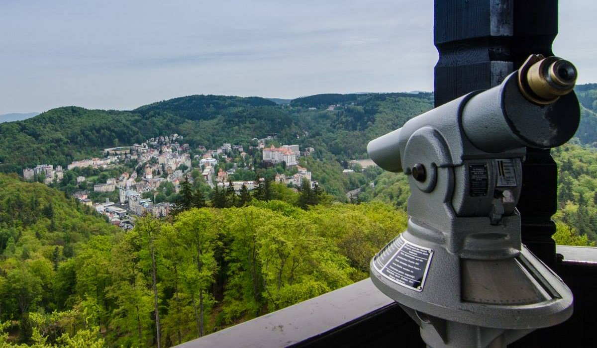 Фуникулер в Карловых Варах фото 1