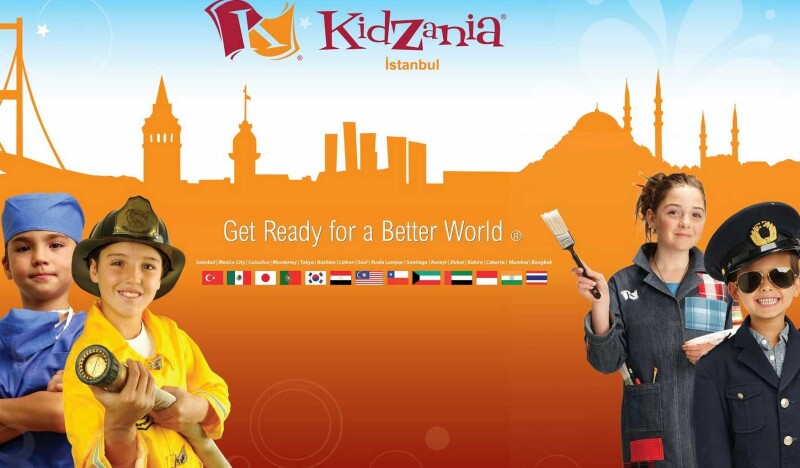 Город Профессий Кидзания в Стамбуле