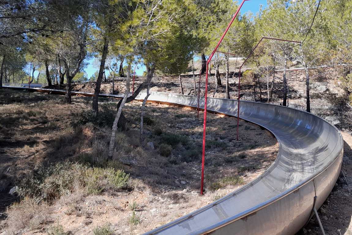 аттракцион «калафель слайд» (calafell slide) фото 1