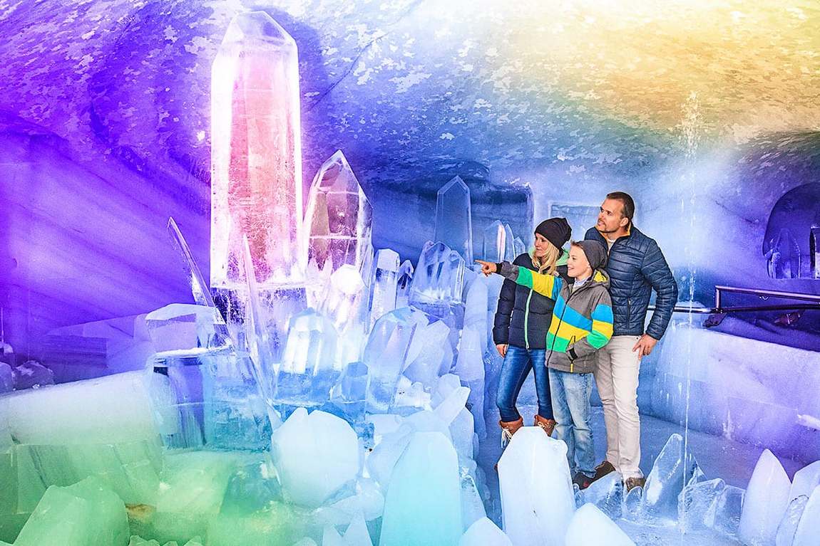 ледяной дворец dachstein ice palace фото 1