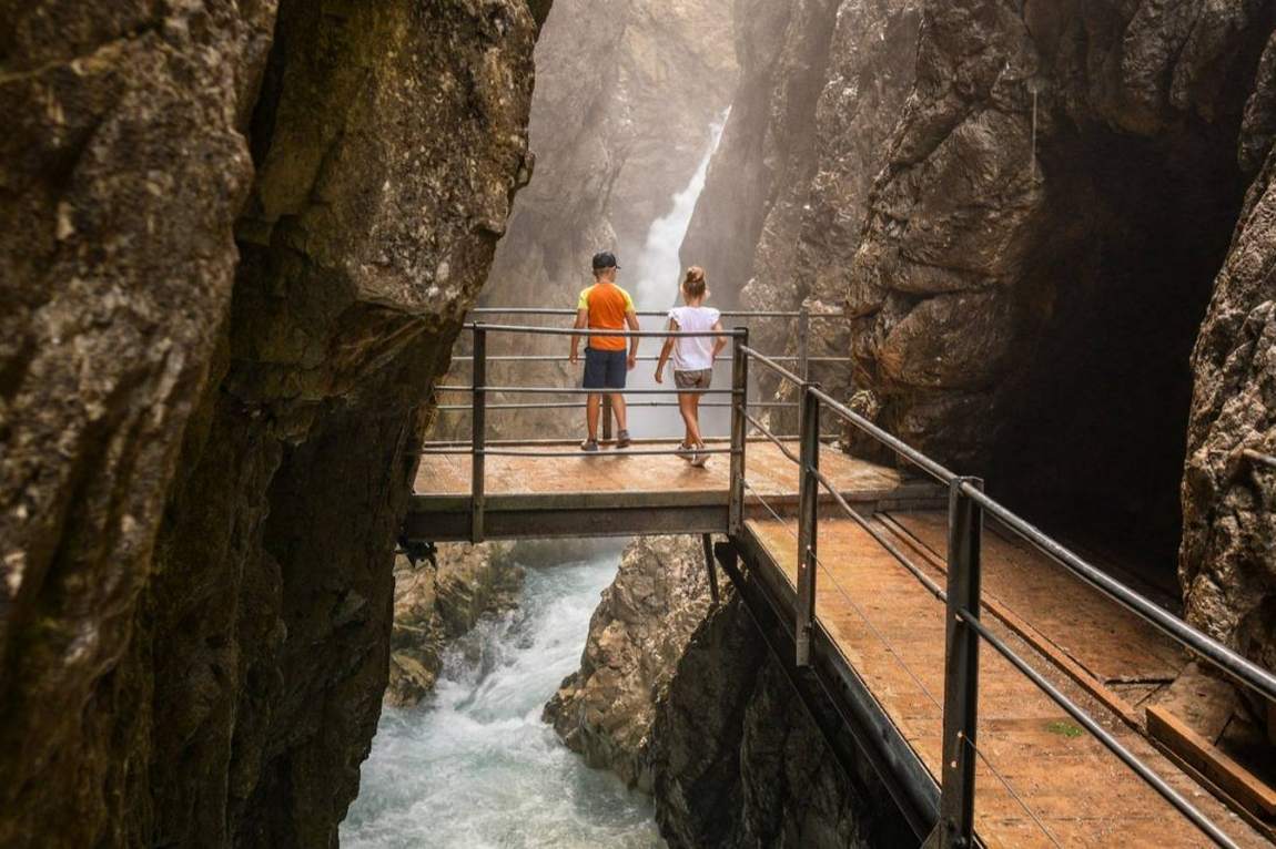 приключенческая тропа leutasch spirit gorge фото 1