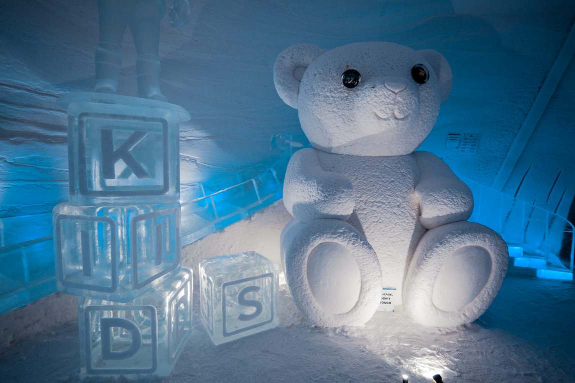 снежная деревня lapland hotels snowvillage  фото 1
