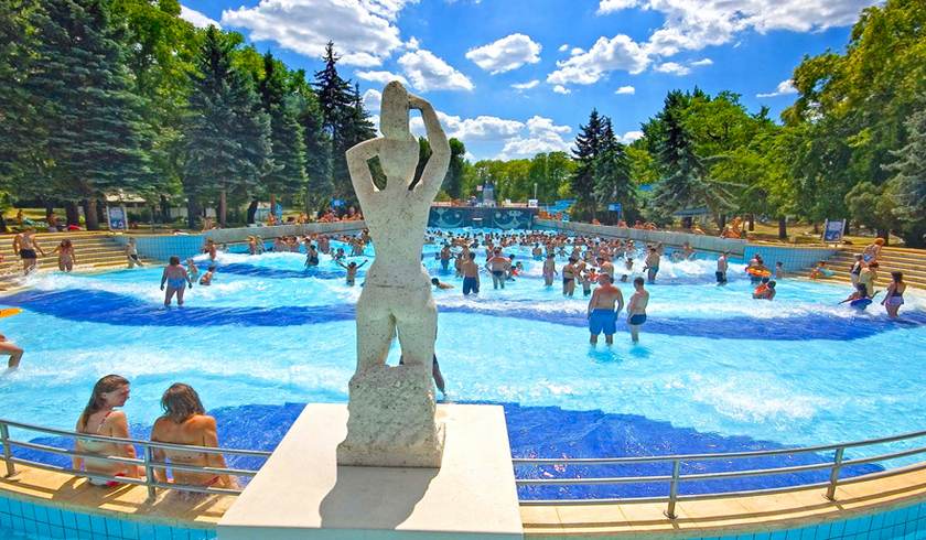 Купальня Палатинус в Будапеште фото 1