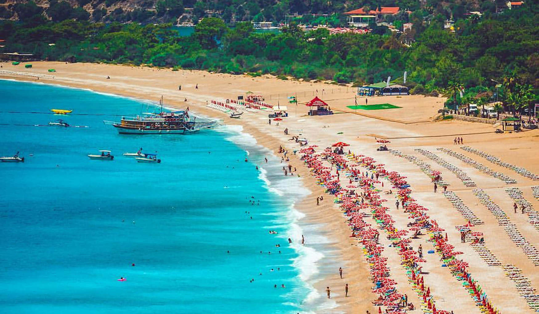 Пляж Олюдениз Бич (Бельджекиз) фото 1