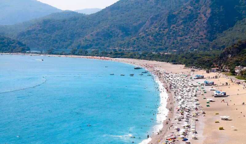 Пляж Олюдениз Бич (Бельджекиз)