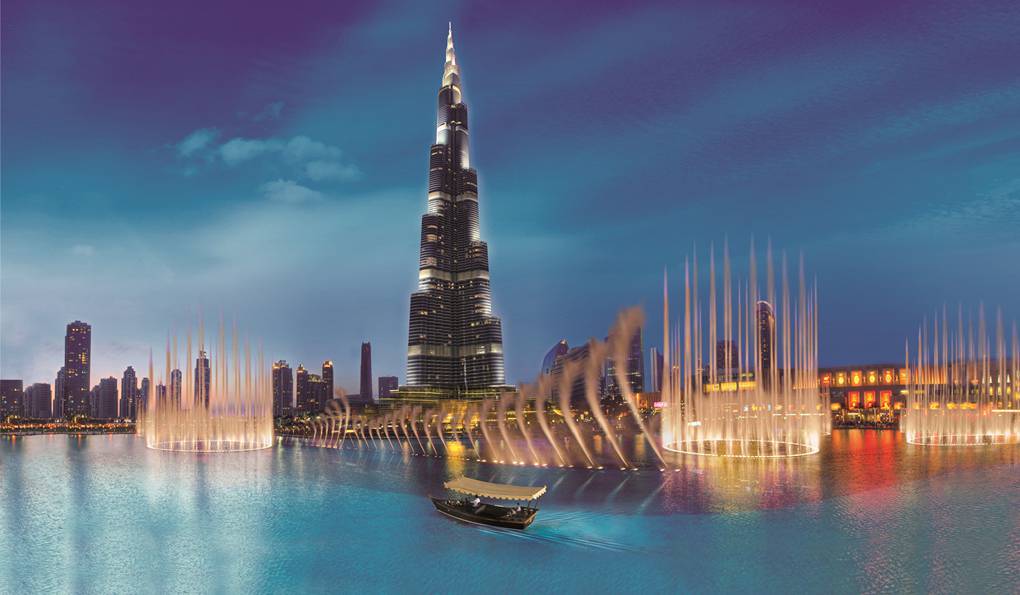 Поющие Фонтаны в Дубае фото 1