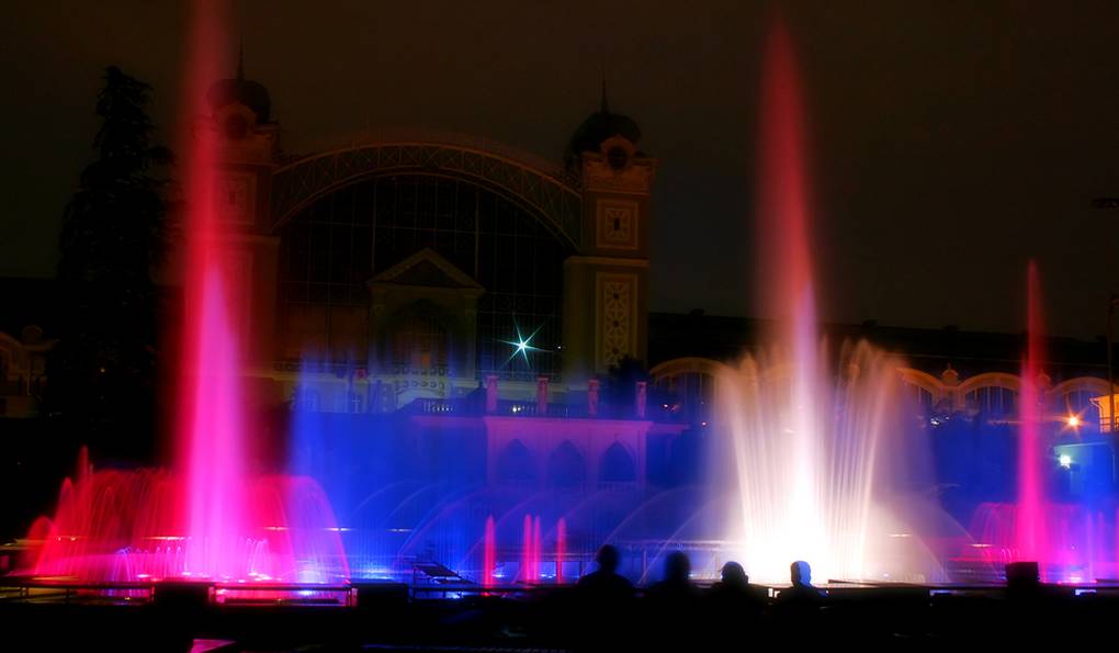 Поющие Фонтаны в Праге фото 1