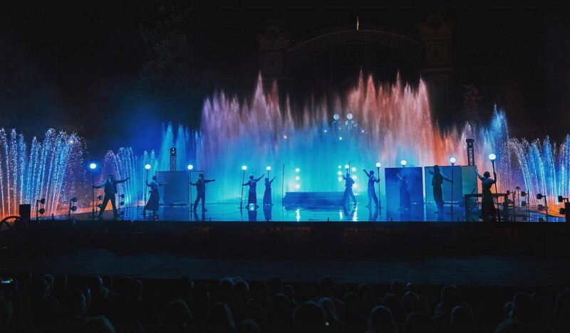 Поющие Фонтаны в Праге