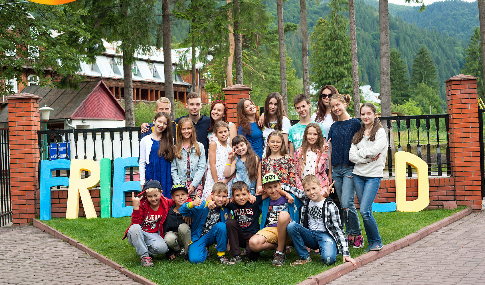 Friends world English camp