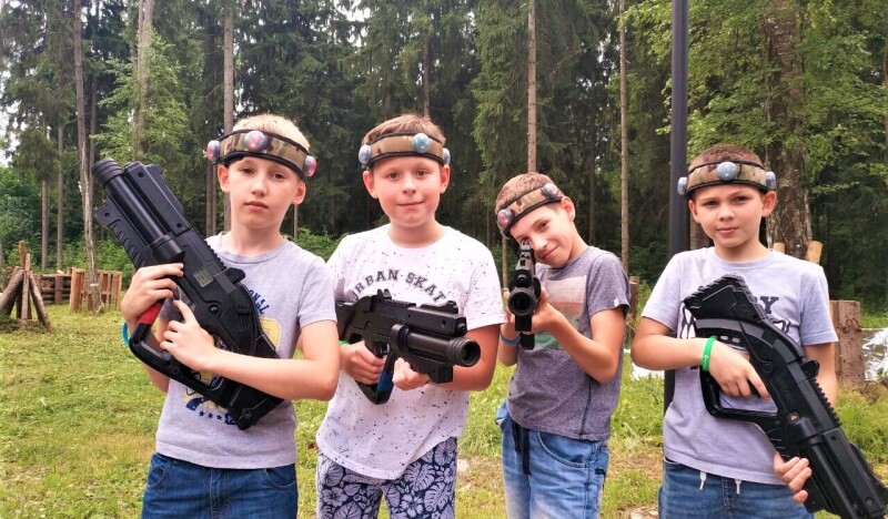 Городской лагерь Пиксель