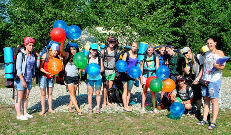 Детский лагерь Дмитрия Шпаро, Одиссея - Через горы к морю!