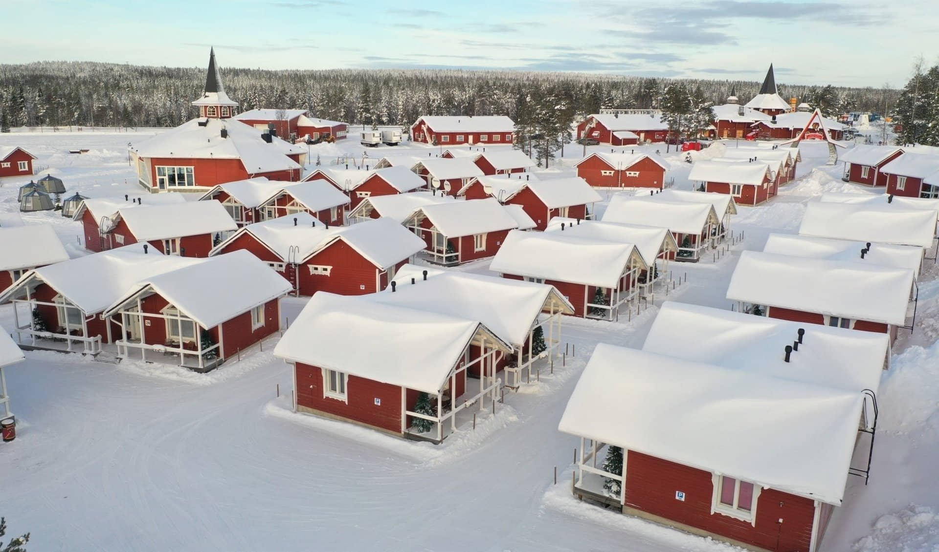 Santa Claus Holiday Village