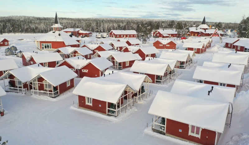 Santa Claus Holiday Village