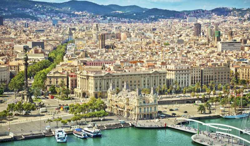 Barcelona in August