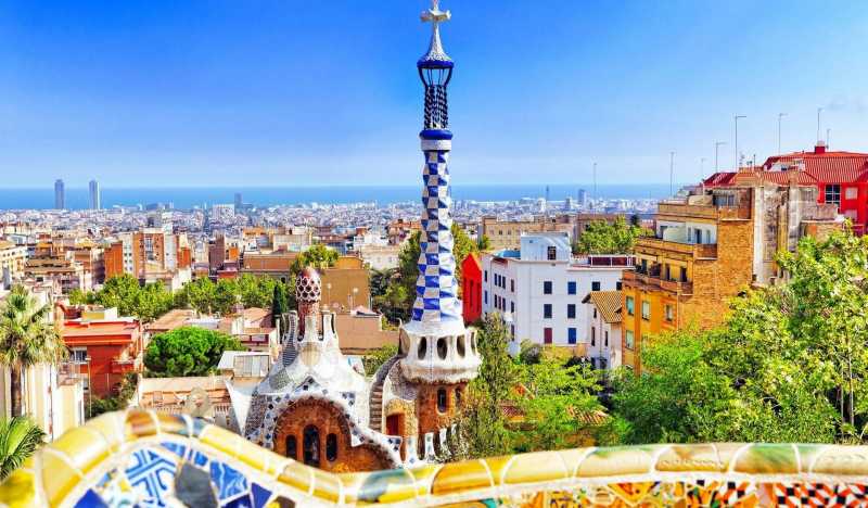 Barcelona in July
