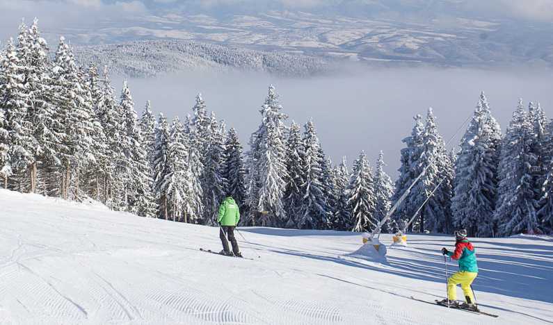 Боровец в январе ― магия вершин