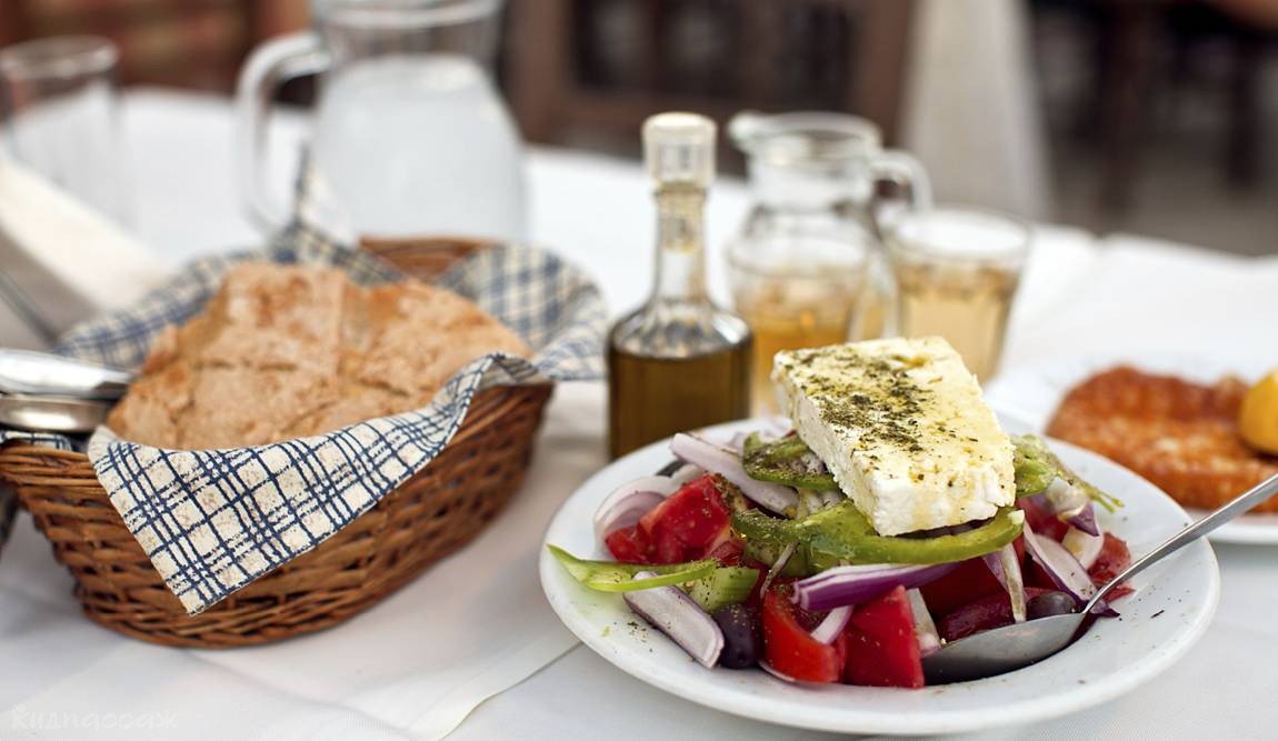 что попробовать в греции: стоимость питания в ресторанах и супермаркетах