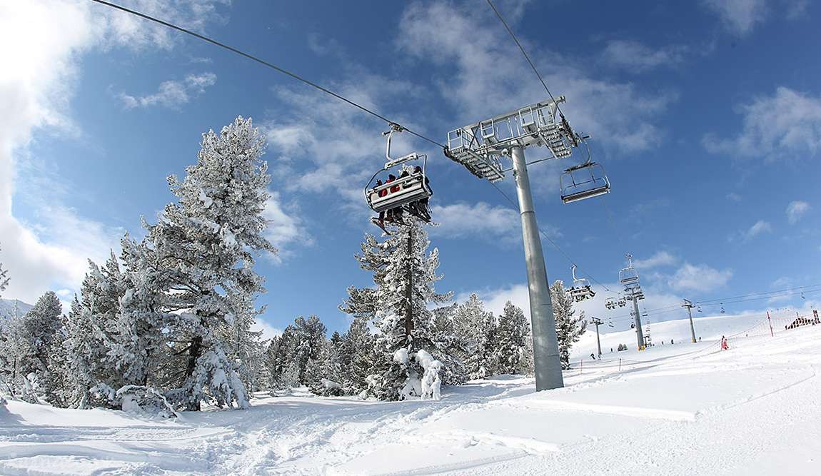 банско в декабре ― зимний шедевр, созданный природой