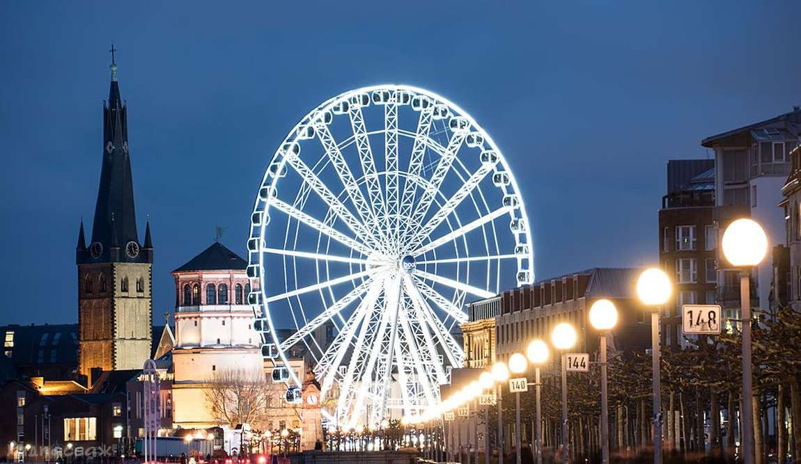 дюссельдорф в декабре: путешествие в праздник