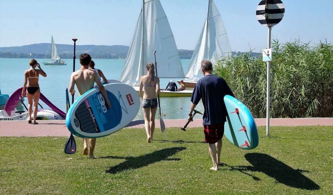 Пляжный отдых на Балатоне