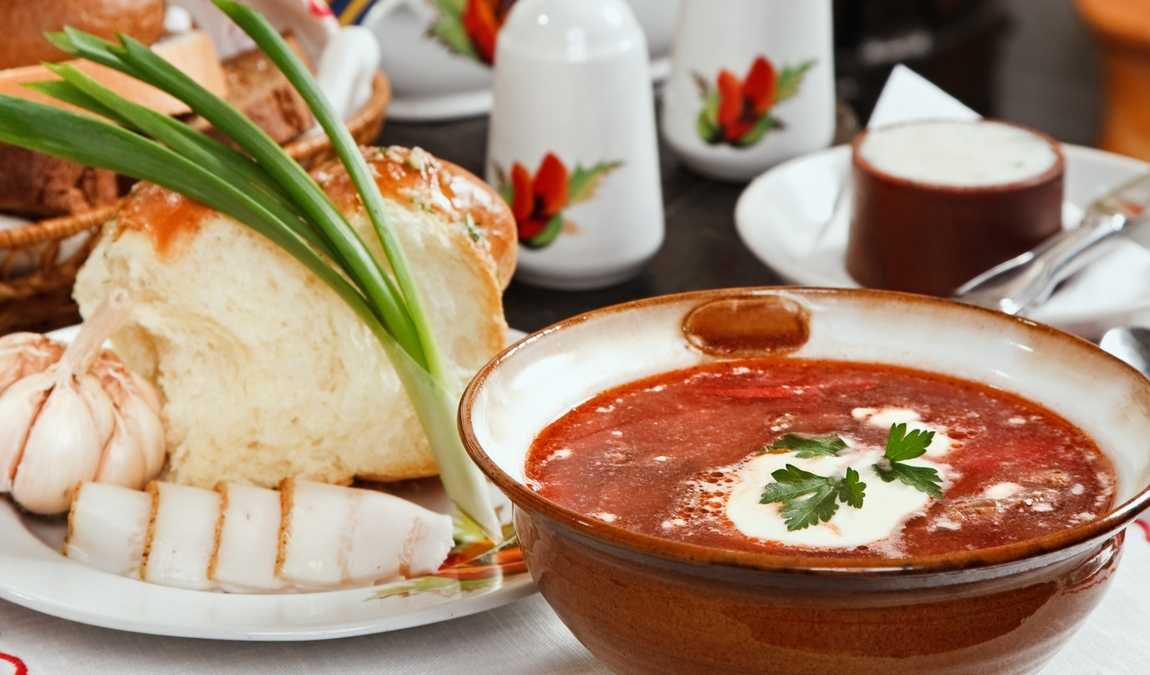 Еда в Карпатах