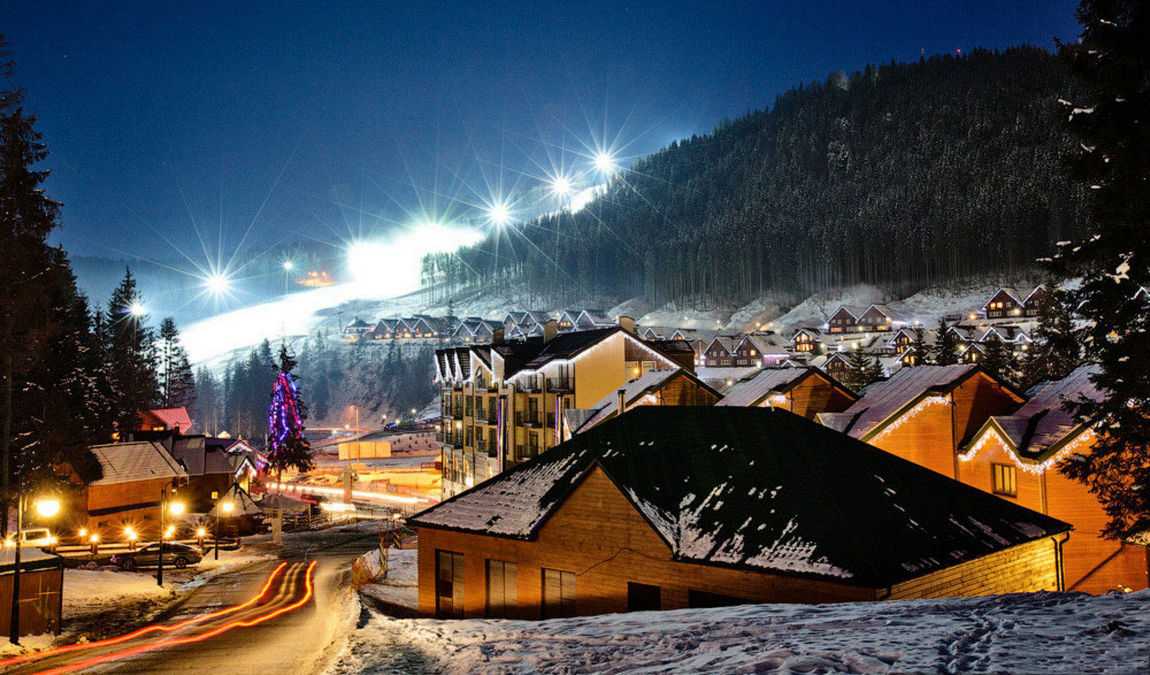 Семейный отдых в Буковеле в январе