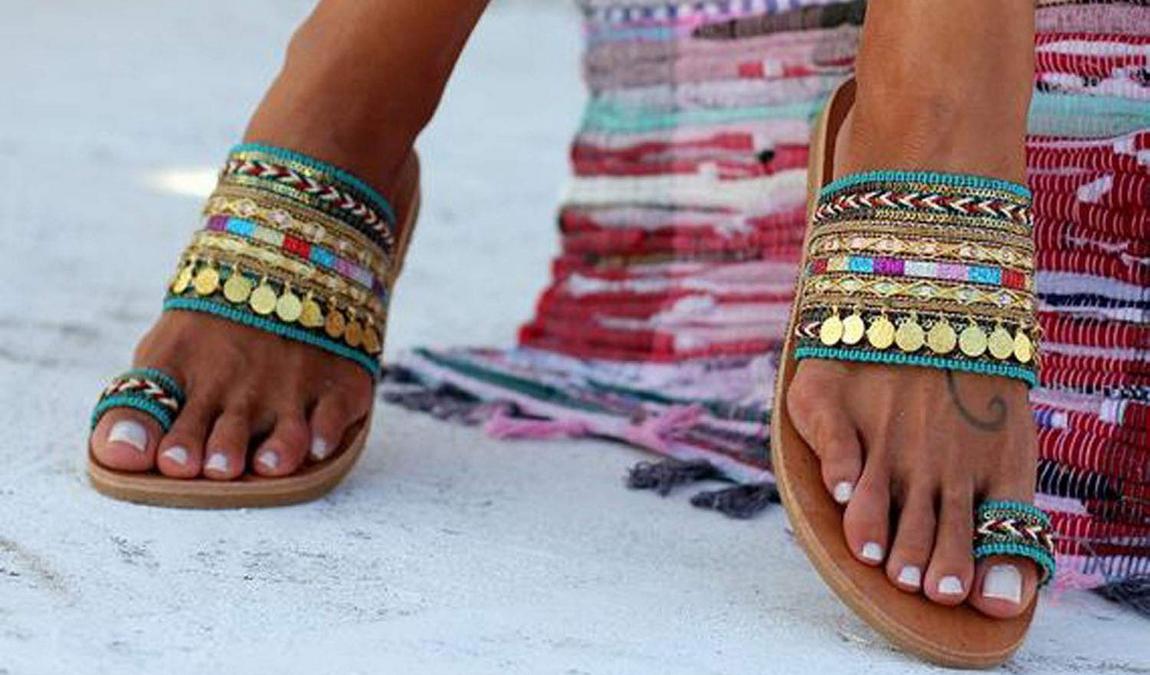 Сандали в подарок из Афин