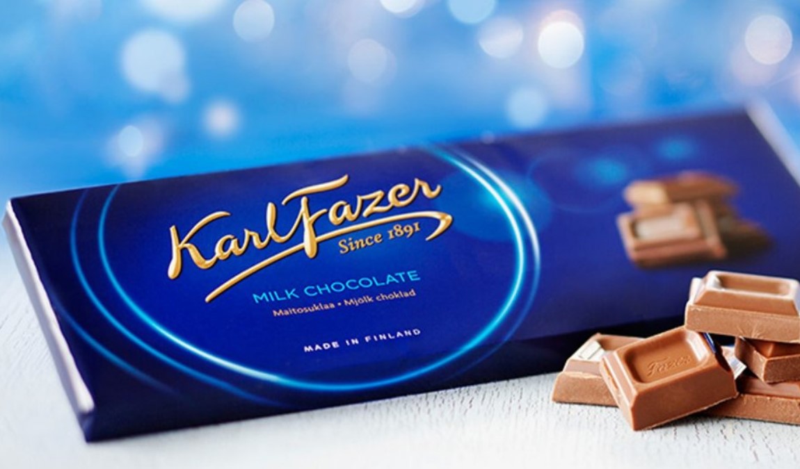 Шоколад Karl Fazer как пример детского сувенира из Хельсинки