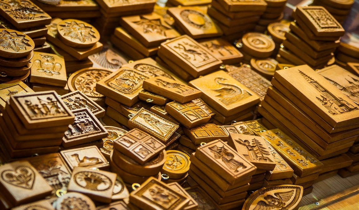 Деревянные сувениры из Обераммергау