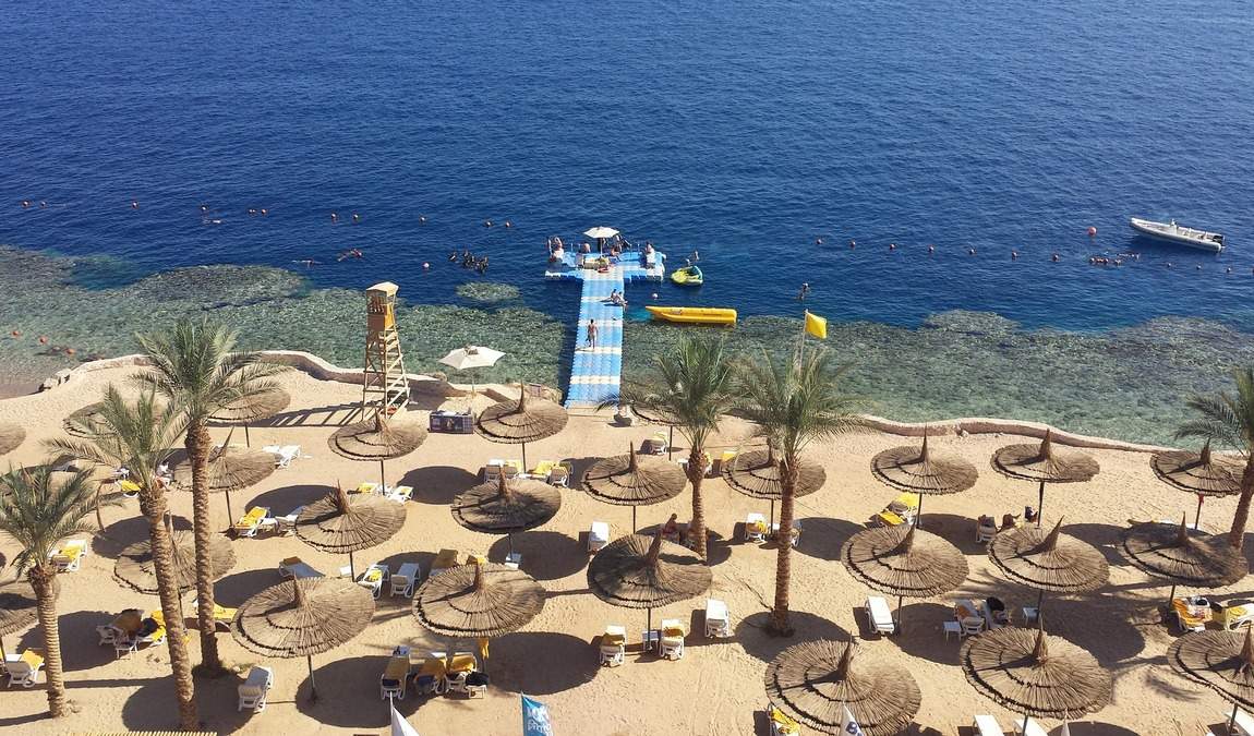 Пляжный отдых в Египте