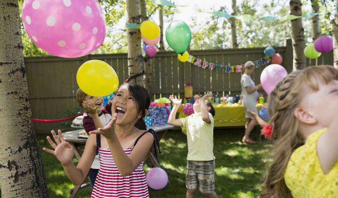 Подвижные игры для детей на день рождения