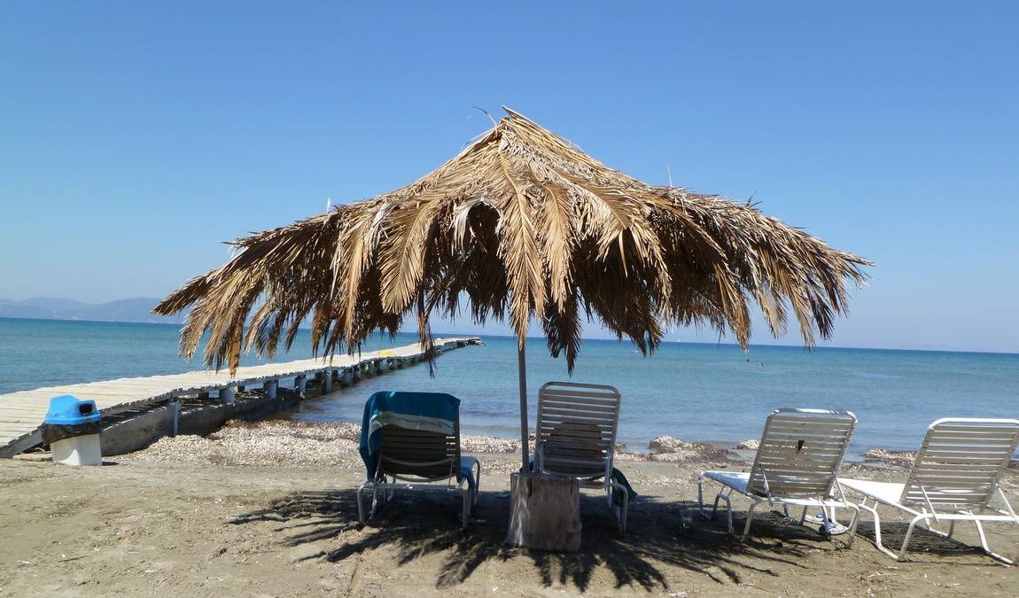 Пляжный отдых на Корфу