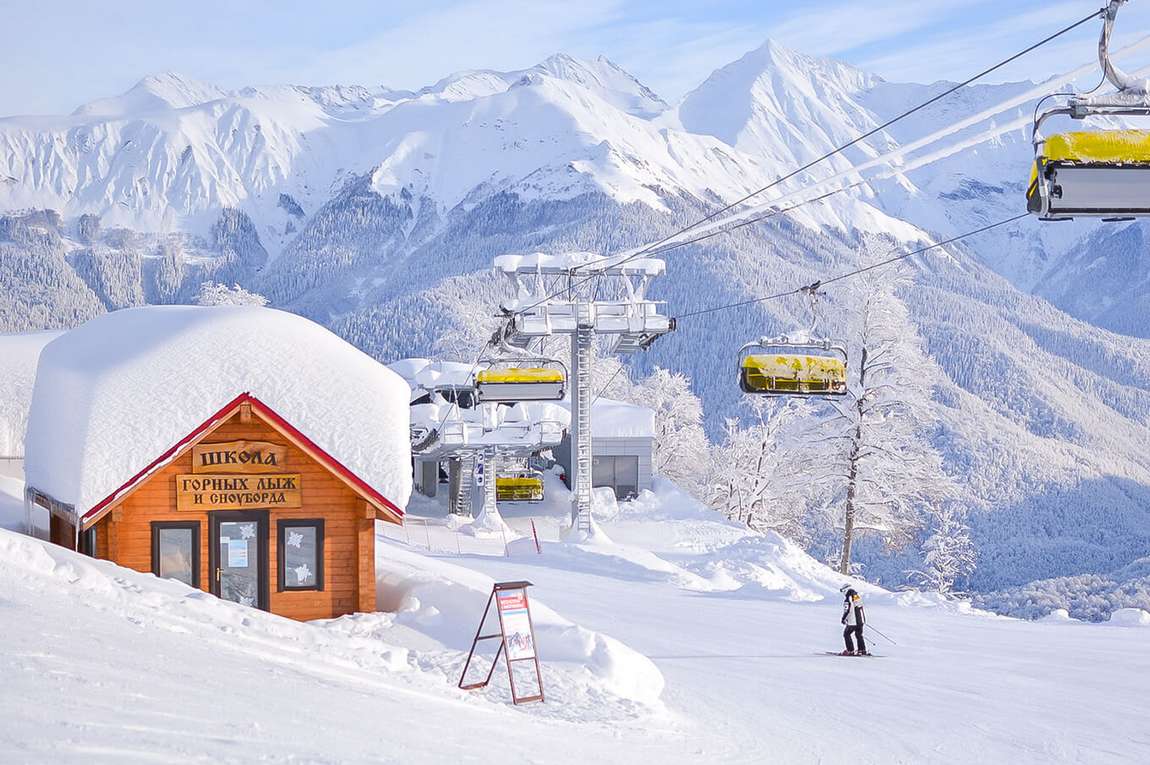 Горнолыжный лагерь в Красной Поляне