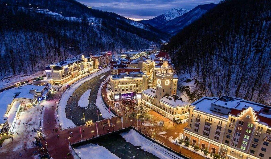 Красная Поляна в январе: отдых и погода в Красной Поляне (Россия)