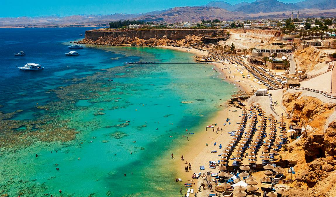 Бухта Рас-Ум-Эль-Сид в Шарм-эль-Шейхе для отдыха с детьми