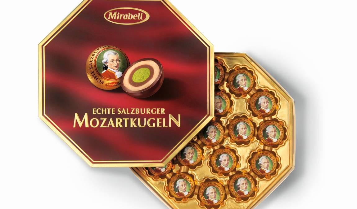 Сувениры из Вены: конфеты «Моцарткугель»