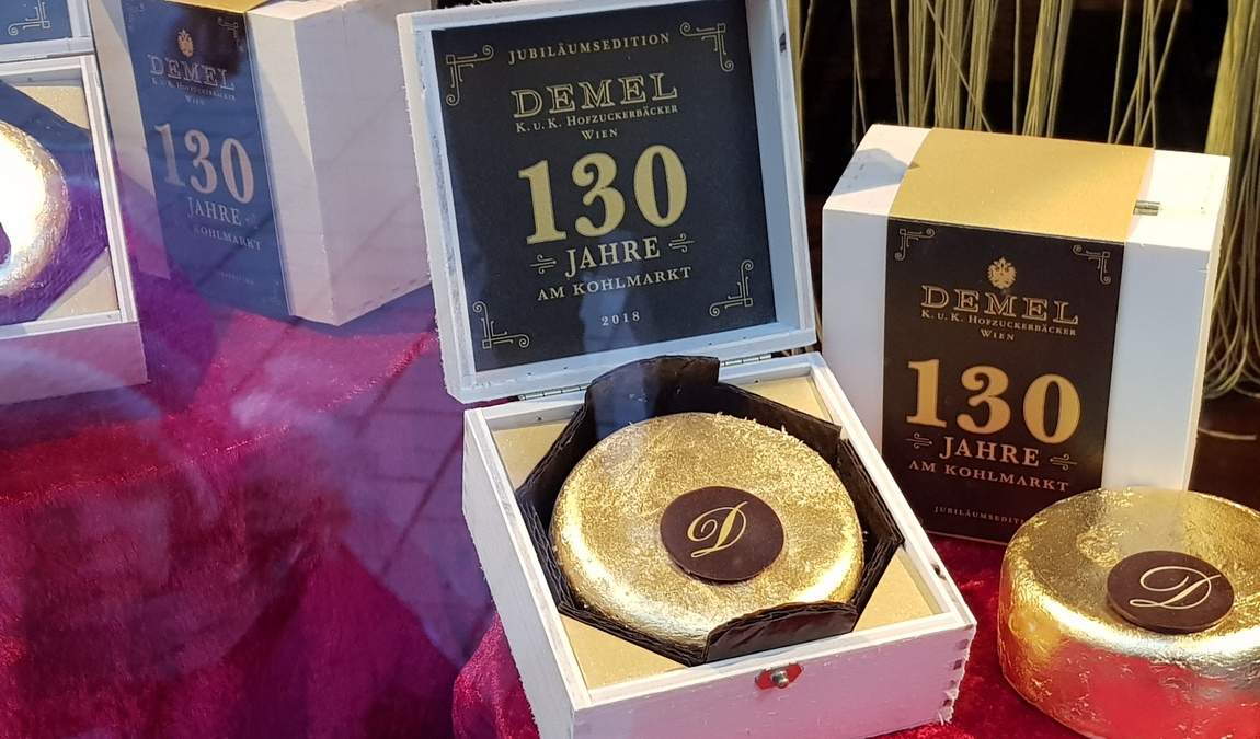 Сувениры из Вены: Сладости из кондитерской Demel