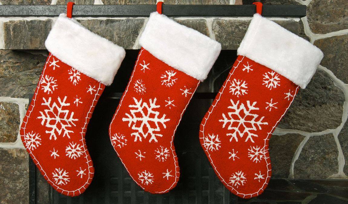 Новогодние игрушки своими руками: сапожок из фетра