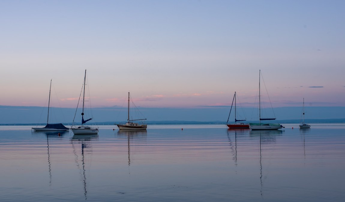 Крупнейшее в Венгрии и в Центральной Европе озеро Балатон с пресной водой